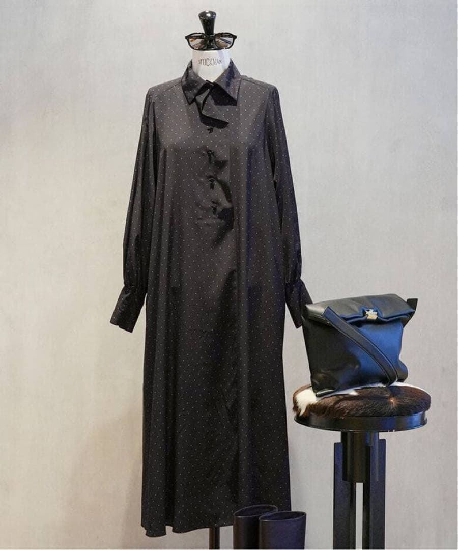 【タキマキ着用】IENA ドットワンピース