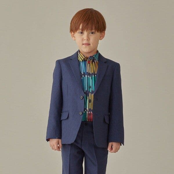 【新品】Paul Smith JUNIOR スーツ 千鳥柄 ジャケット 150