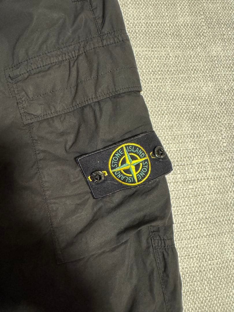 ストーンアイランド カーゴパンツ 801531303 ブラック