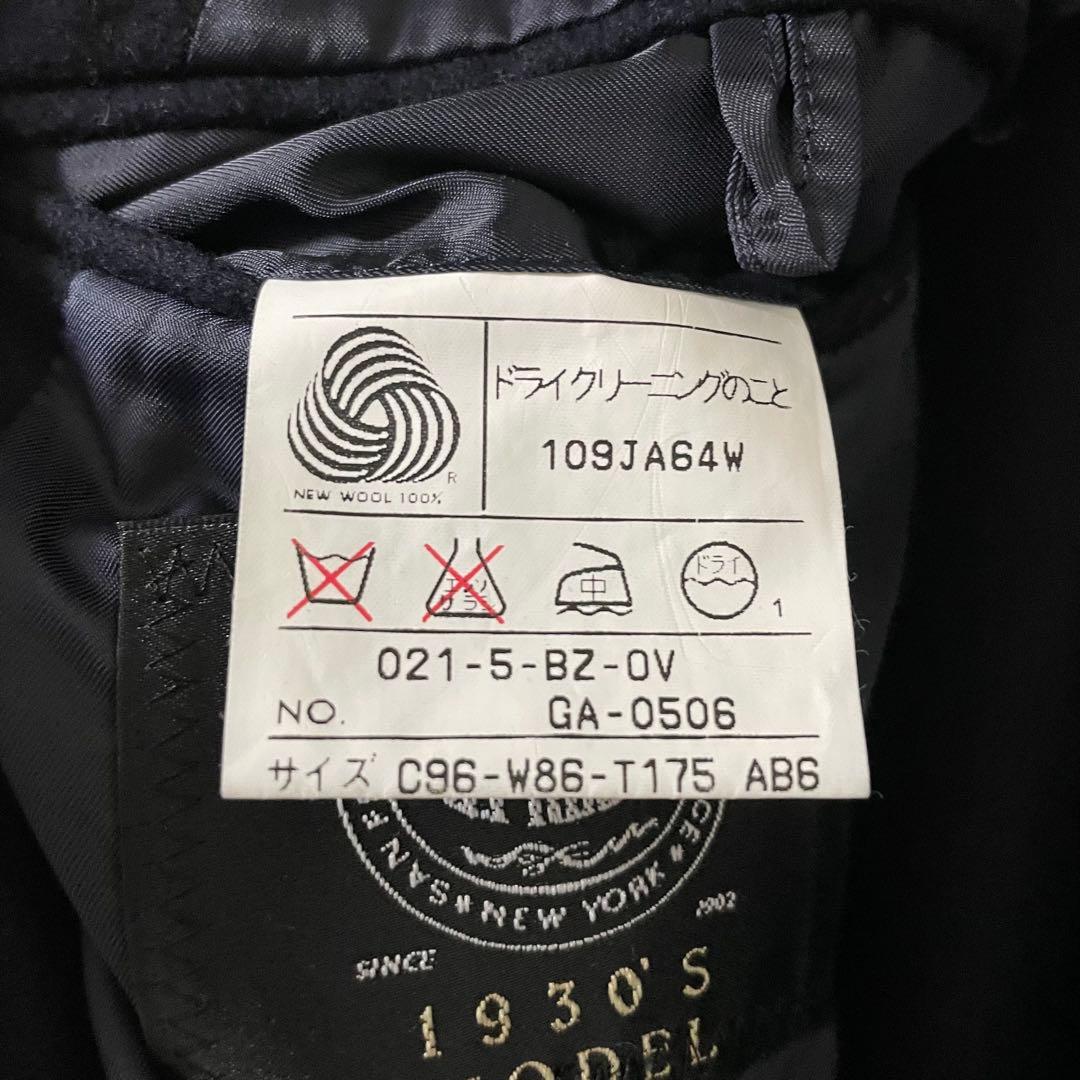 極美品 ジェイプレス 1930's 紺ブレ ダブルテーラードジャケット 金ボタン