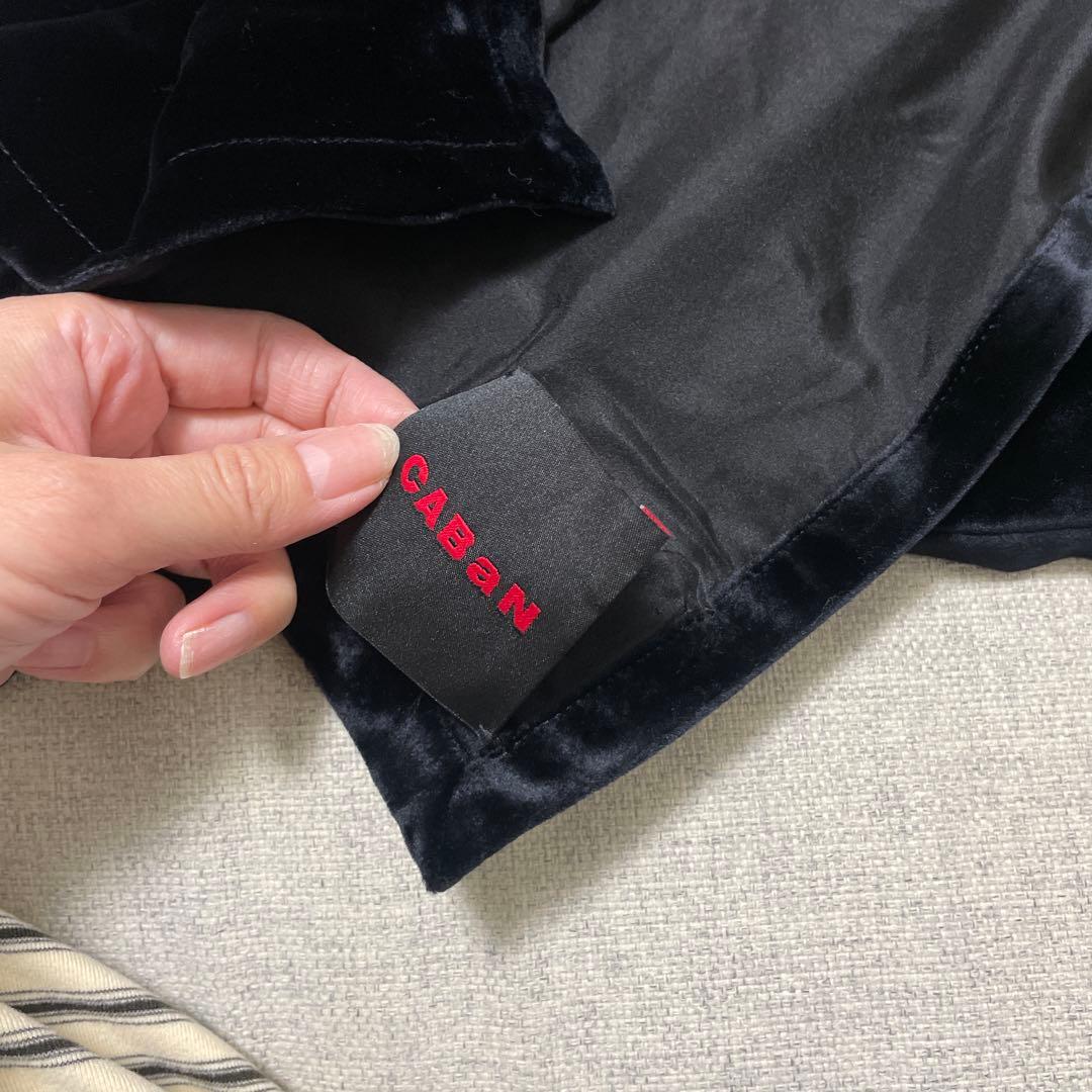 caban ソフトベロア　ストール