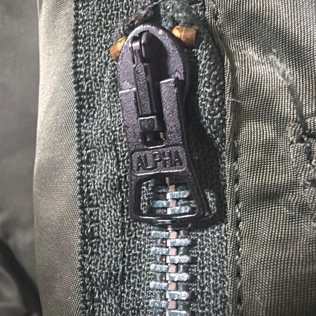 90s USA製 ALPHA Ma-1 bomber jac ミリタリー