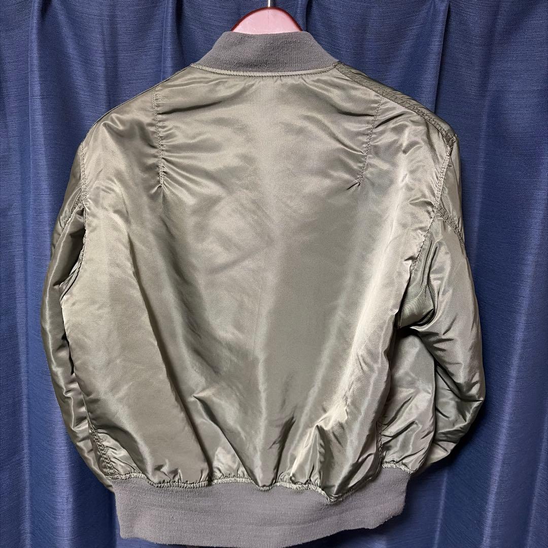 90s USA製 ALPHA Ma-1 bomber jac ミリタリー