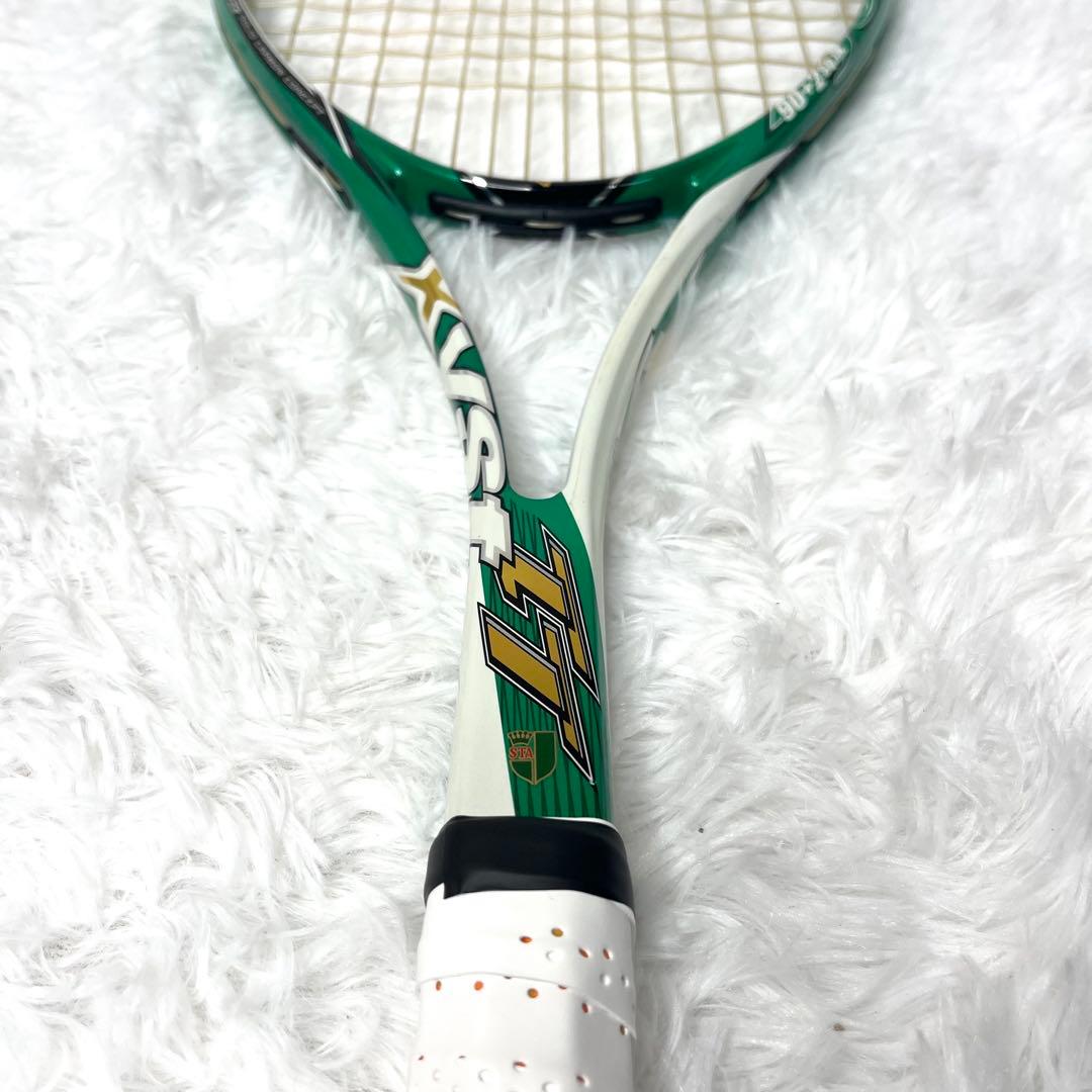 【美品】ミズノ XYST TT 1Uソフトテニス ラケット MIZUNO 前衛用