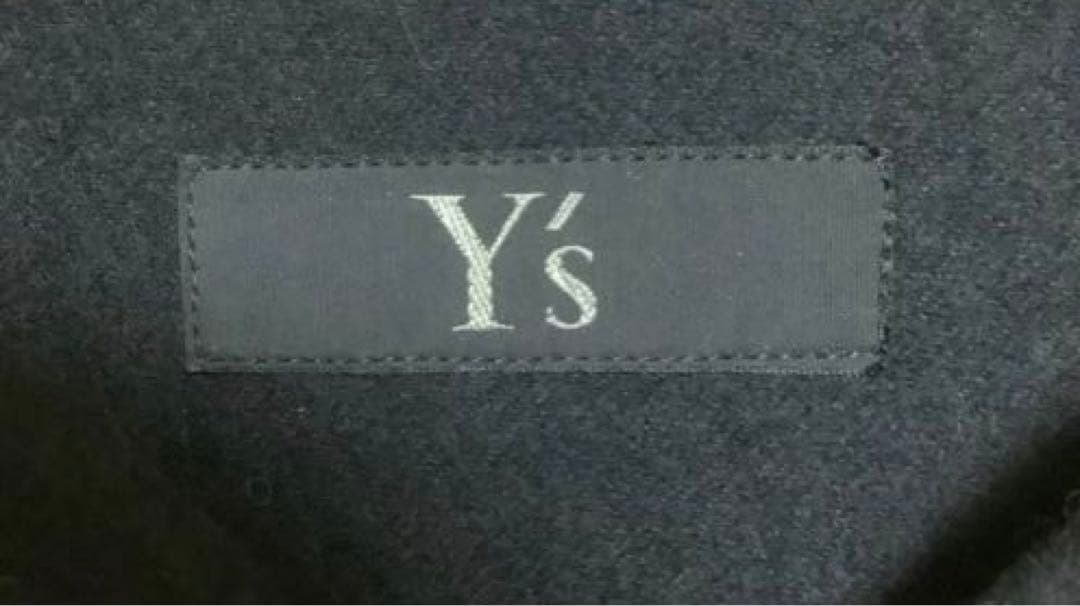 希少新品同様美品Y′ワイズウールコート半袖ケープデザイン