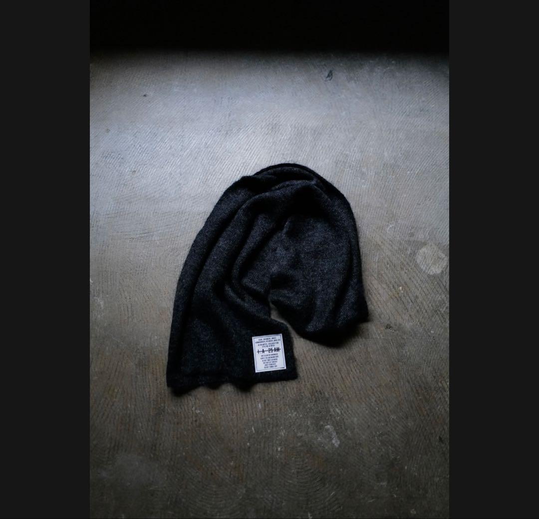 小物 anytee Kid Mohair Neckwear Scarf D.Gray