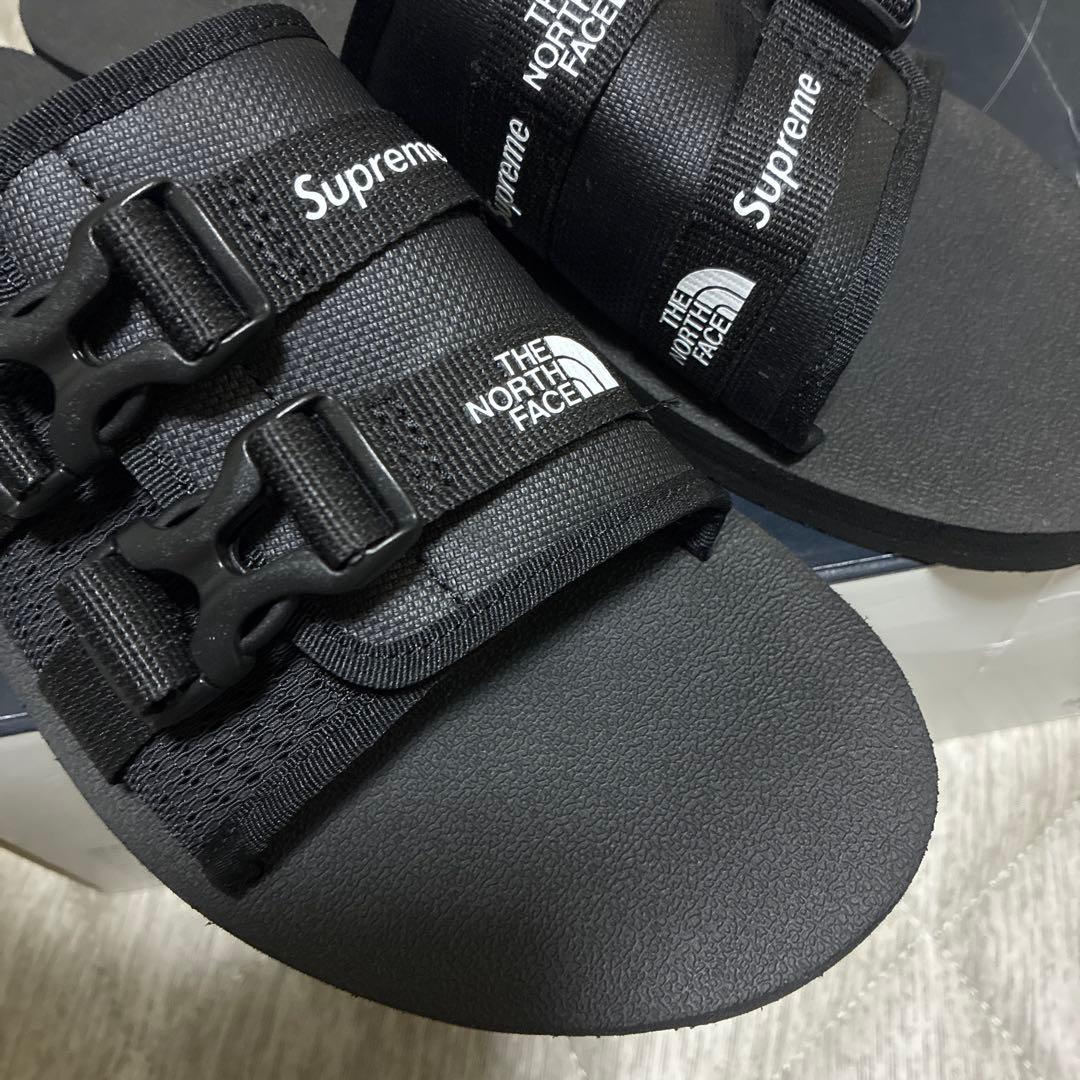 シュプリーム　ノースフェイス　コラボ　サンダル　27cm