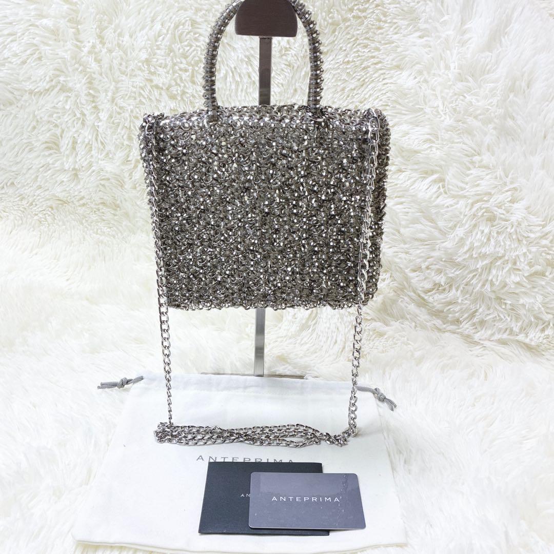 未使用保管品✨️アンテプリマ ミニアトゥーラ ショルダーバッグ 購入証明書付属