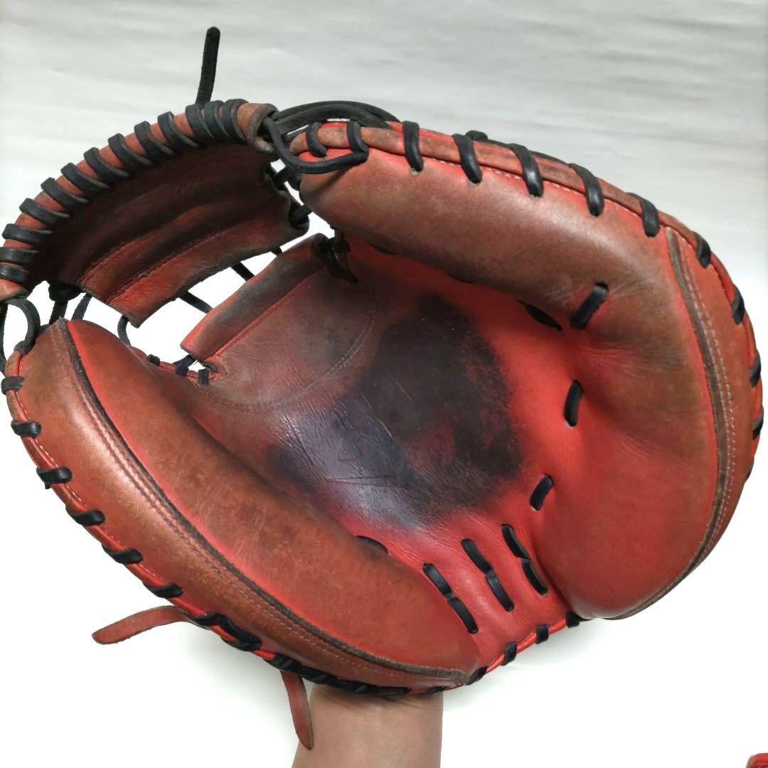 Under Armour 硬式キャッチャーミッド　オレンジ　傷や汚れあり