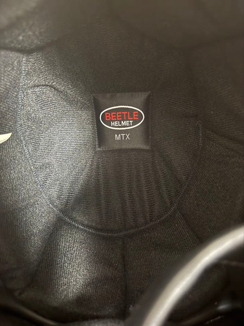 ヘルメット ビートル MTX Lsize 新品未使用 赤 レッド