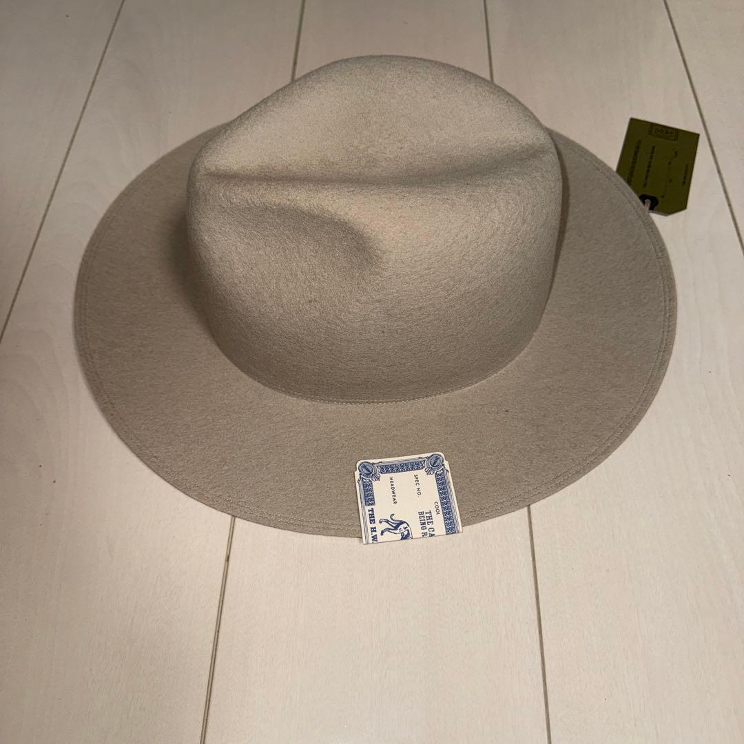 THE H.W.DOG&CO. トラベラーハット　アイボリー　SIZE 40