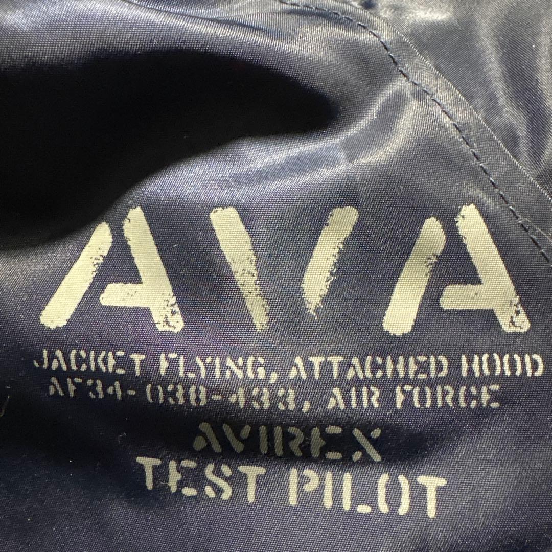 avirex n2b flight jacket n-2b navy 短丈