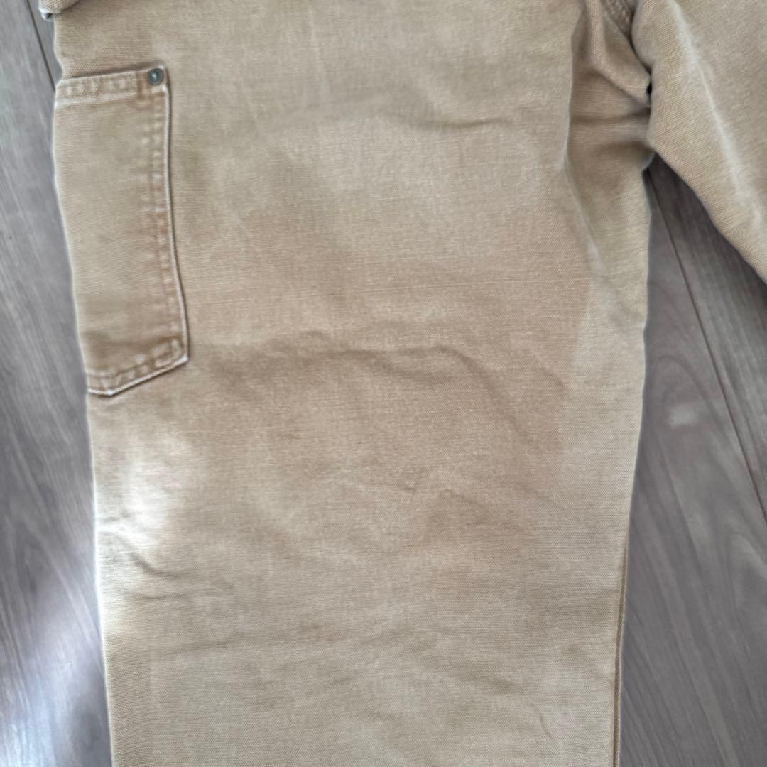 カーハート Carhartt ダブルニー フェード ボロ ダメージw33