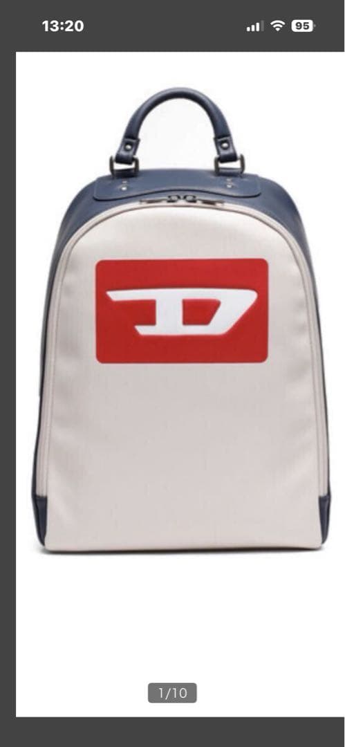 定価26000円　Dロゴ カラーブロック　バックパック DIESELディーゼル