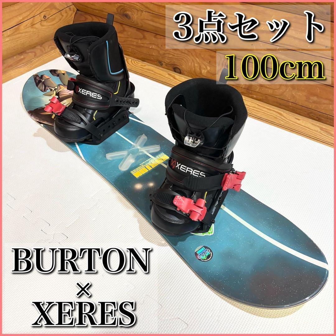 BURTON バートン キッズスノーボード 100cm 3点セット