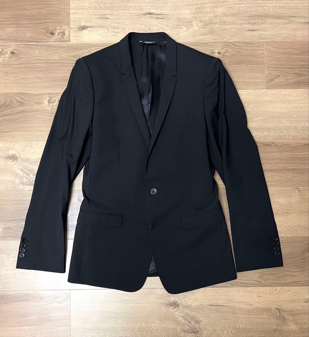 未使用タグ付属品ハンガー＆ガーメント付き DOLCE&GABBANA スーツ