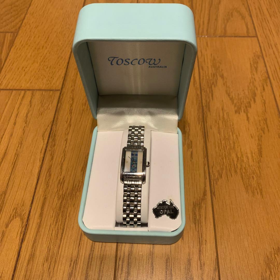 新品TOSCOW AUSTRALIAN OPAL レディース　腕時計　オパール