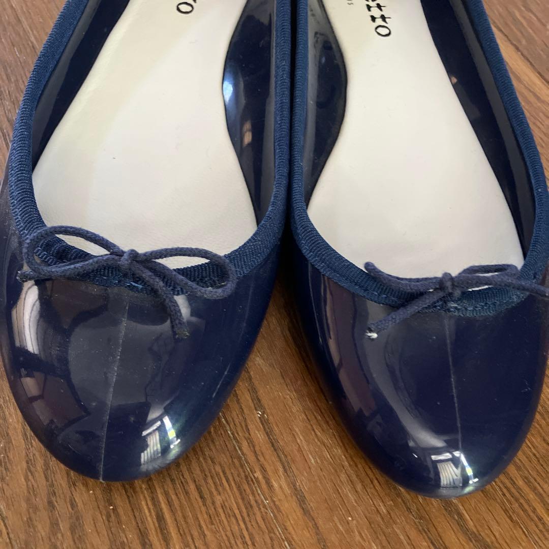 Repetto ネイビー レインシューズ 38