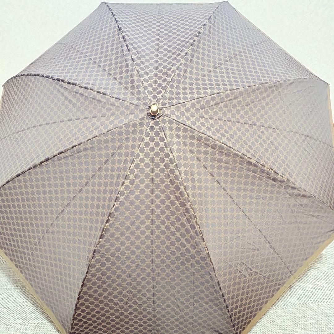 CELINE セリーヌ　トリオンフ　マカダム　晴雨兼用折りたたみ傘