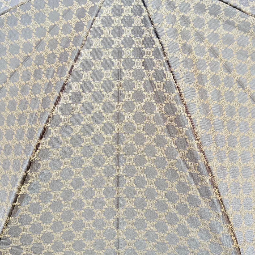 CELINE セリーヌ　トリオンフ　マカダム　晴雨兼用折りたたみ傘