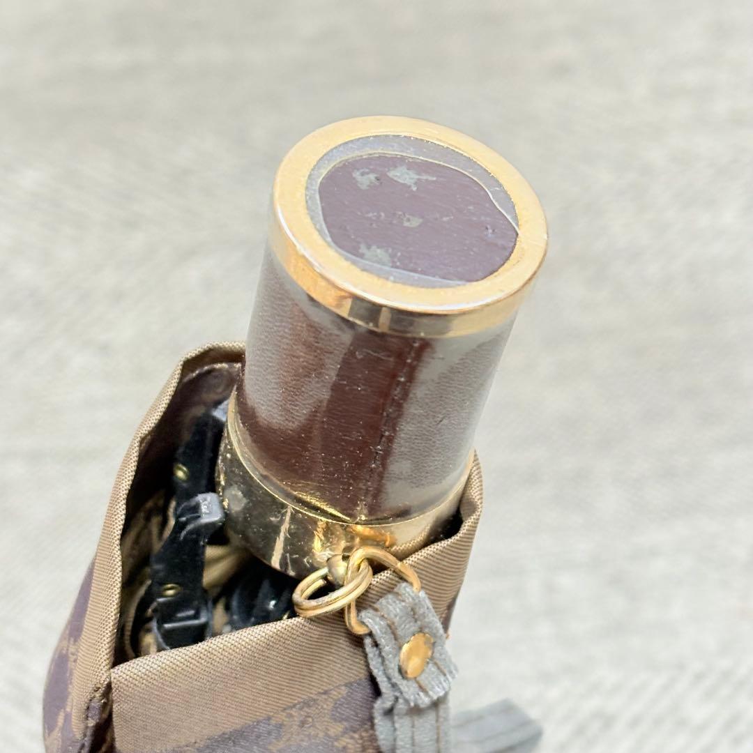 CELINE セリーヌ　トリオンフ　マカダム　晴雨兼用折りたたみ傘