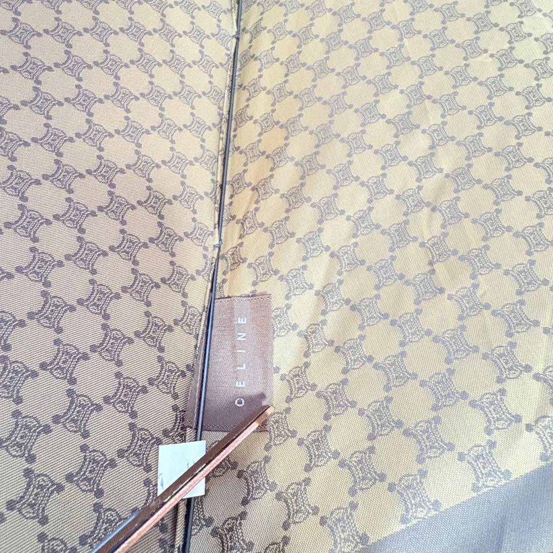 CELINE セリーヌ　トリオンフ　マカダム　晴雨兼用折りたたみ傘