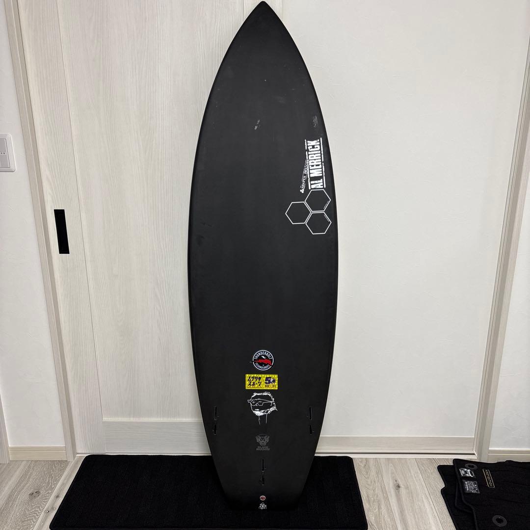 サーフィン・ボディボード NECK BEARD2 BLACK SHADOW 5'6