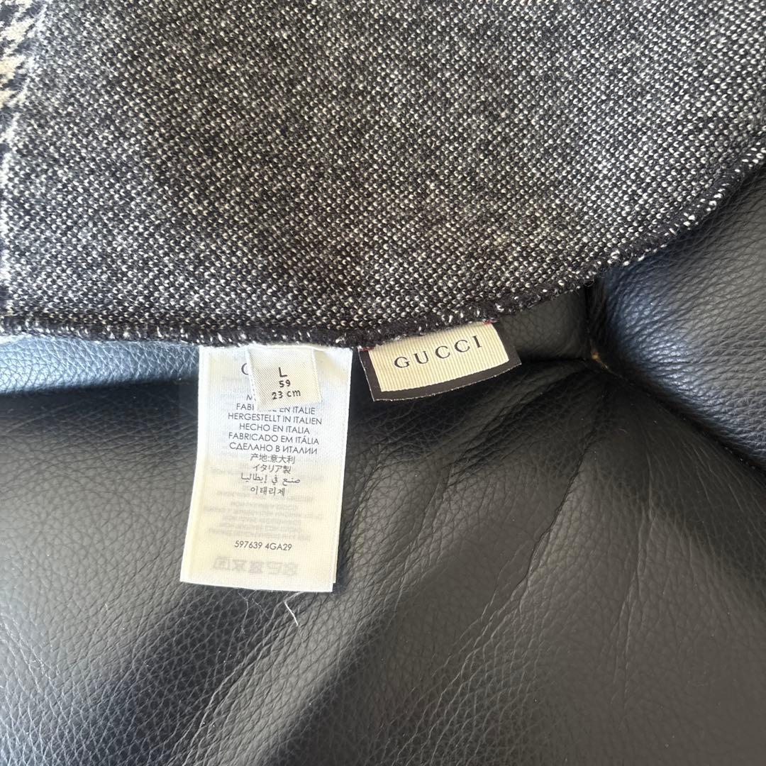 GUCCI ニット帽 Lサイズ