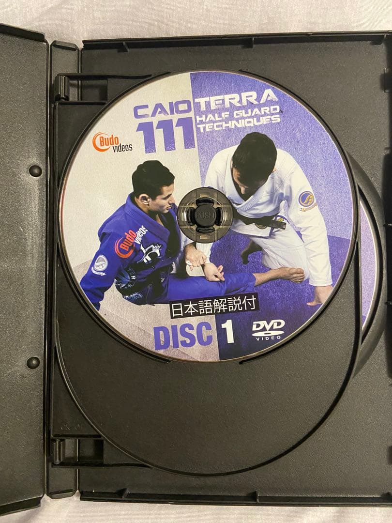 柔術DVD カイオテハ 111 HALF GUARD 日本語解説付