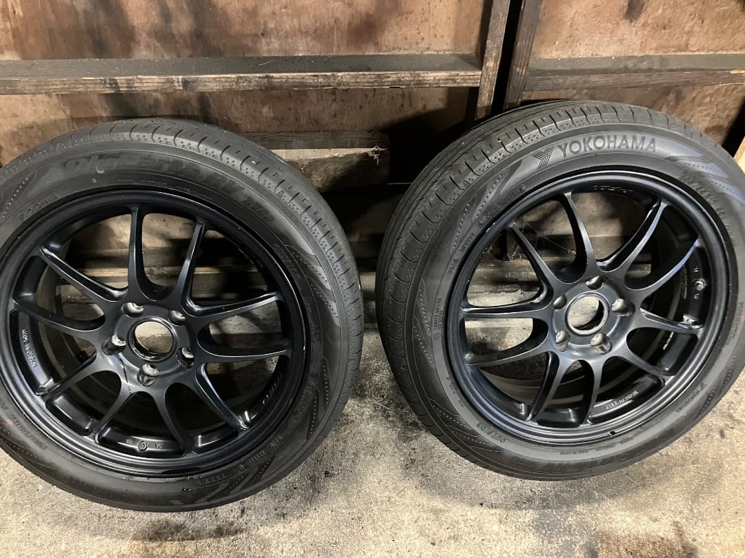 最終価格です！　PF01 17インチ　7J PCD114.3 2本　エンケイ