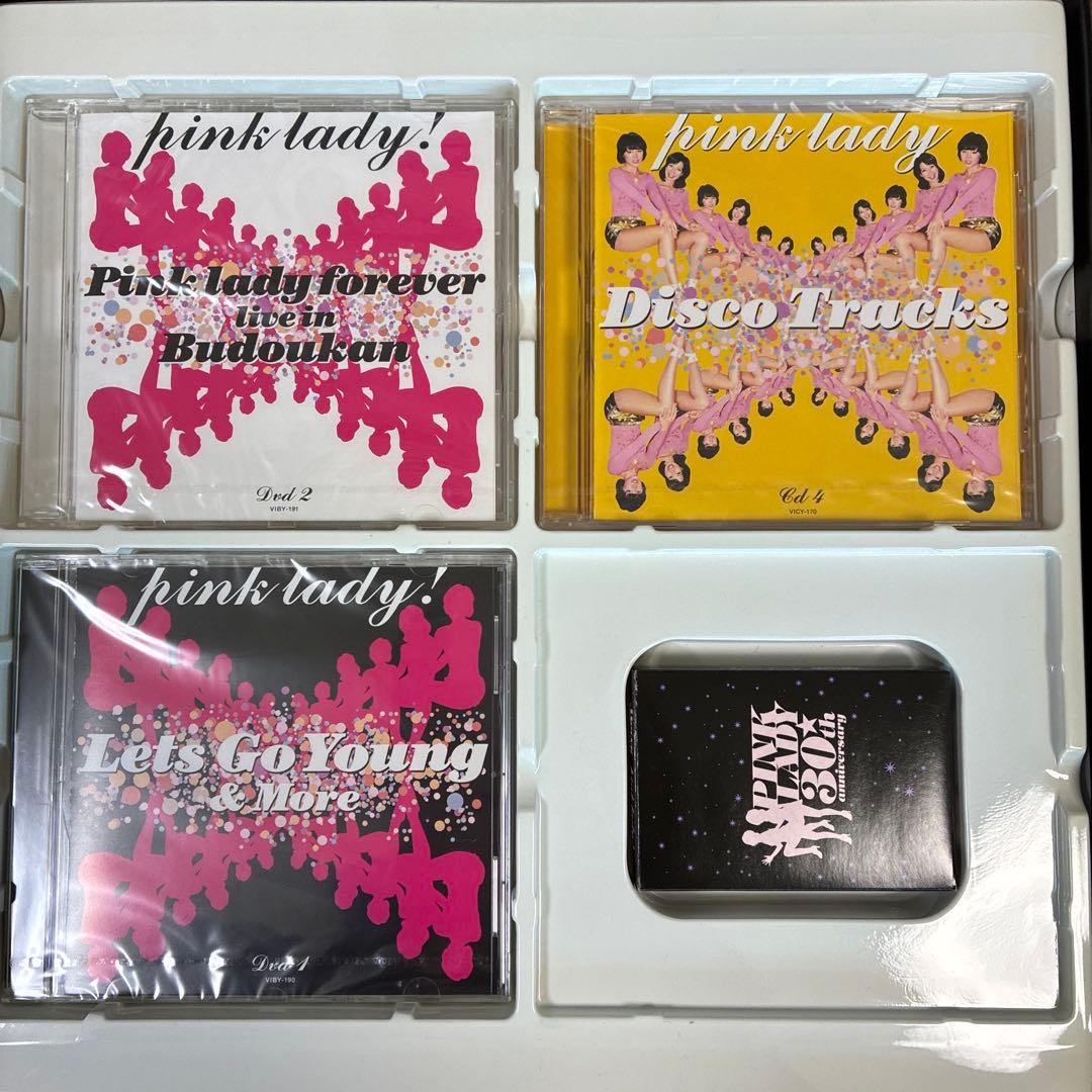30周年記念ピンクレディPINK LADY プラチナボックス フィギュア付き