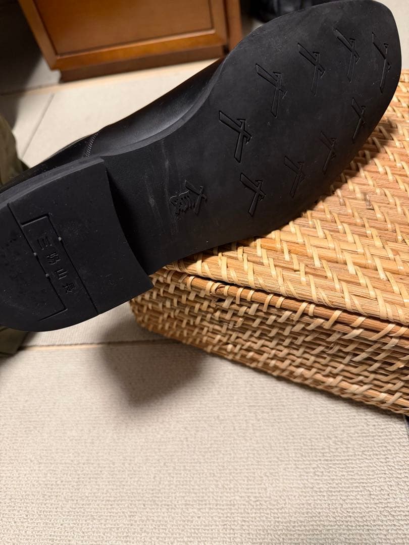 三陽山長 防水友二郎 7.5(25.5) シューツリー ラバーポリッシャー付