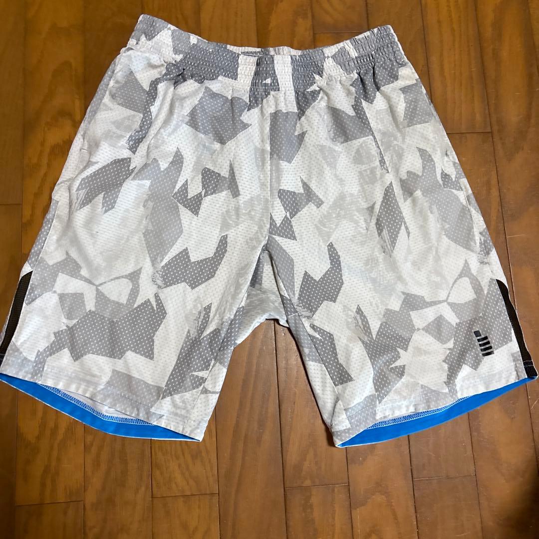 GOSEN ソフトテニス ハーフパンツ 柄パン 黒