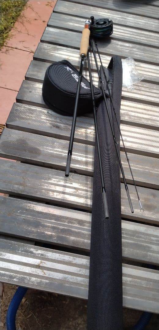 値下げ　K.Bullet フライ4ピースロッドセット #5 9ft