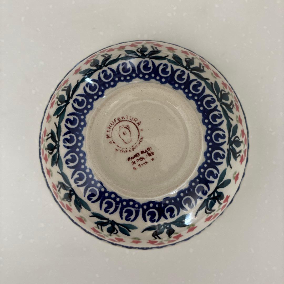 ポーリッシュポタリー　中ボウル