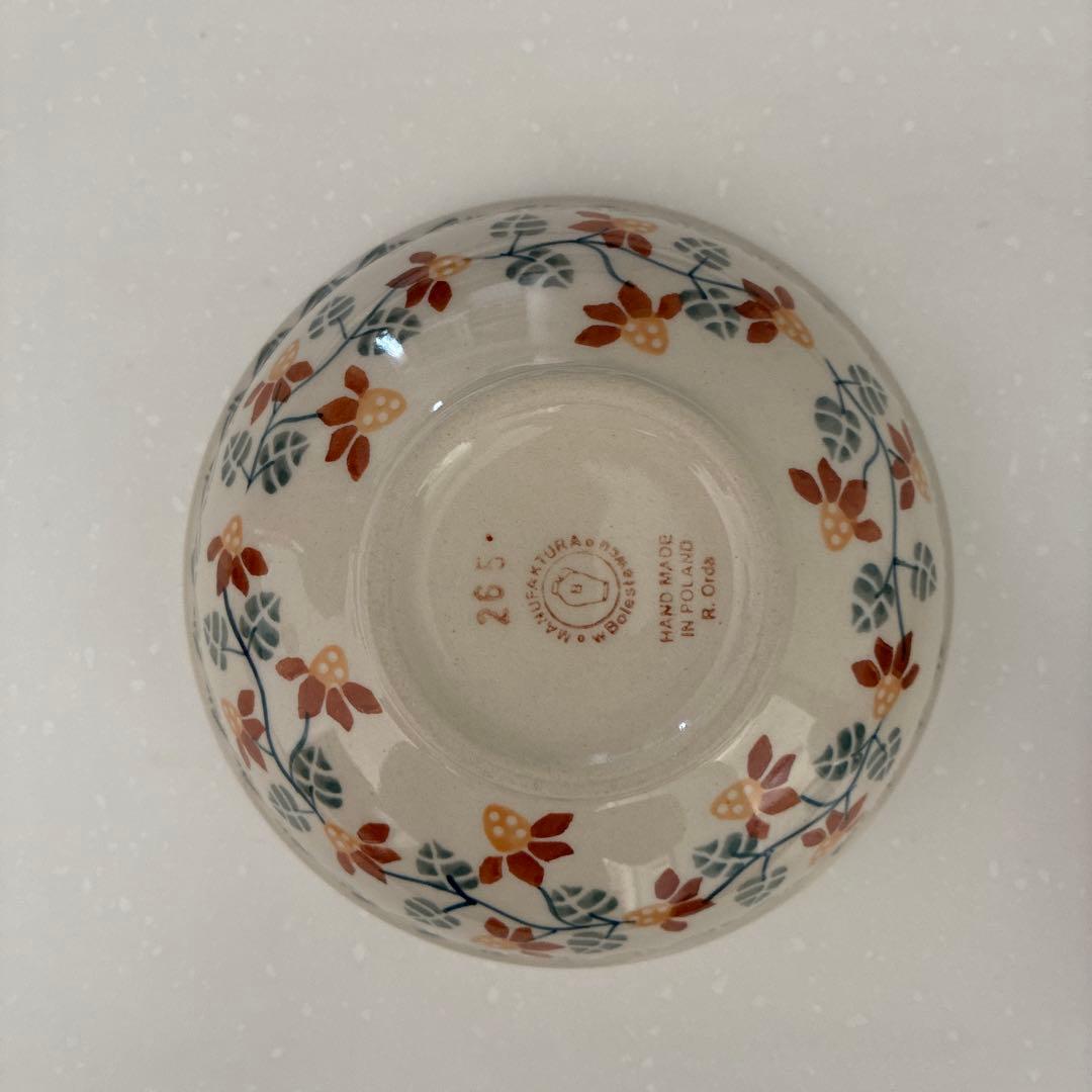 ポーリッシュポタリー　中ボウル