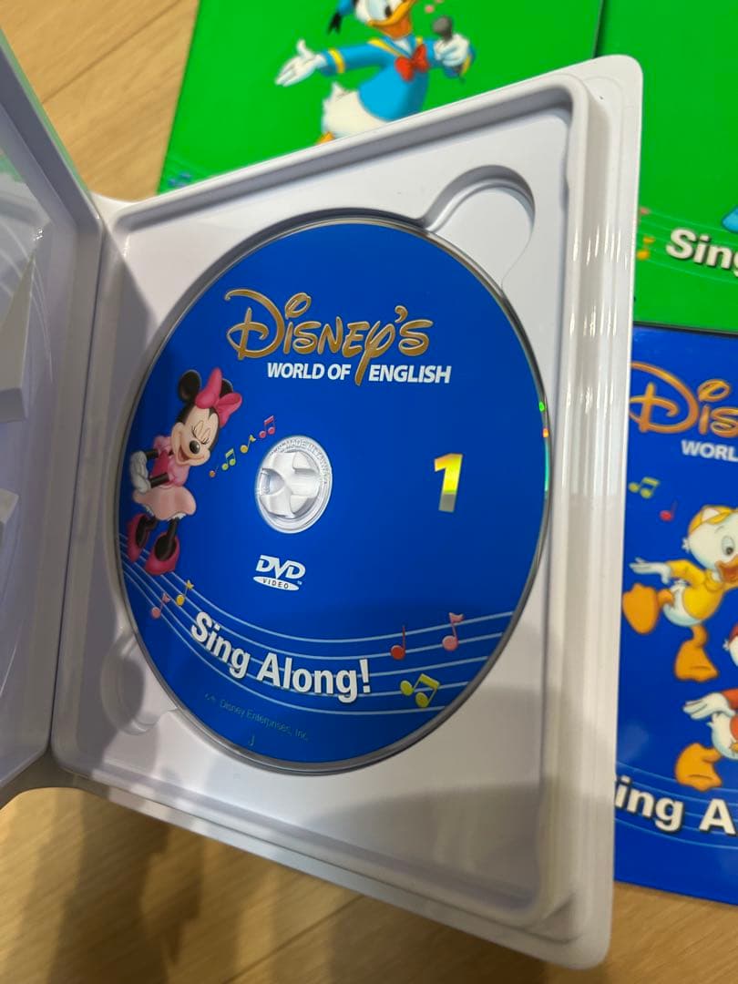 ディズニー　英語システム　DWE シングアロング　DVD