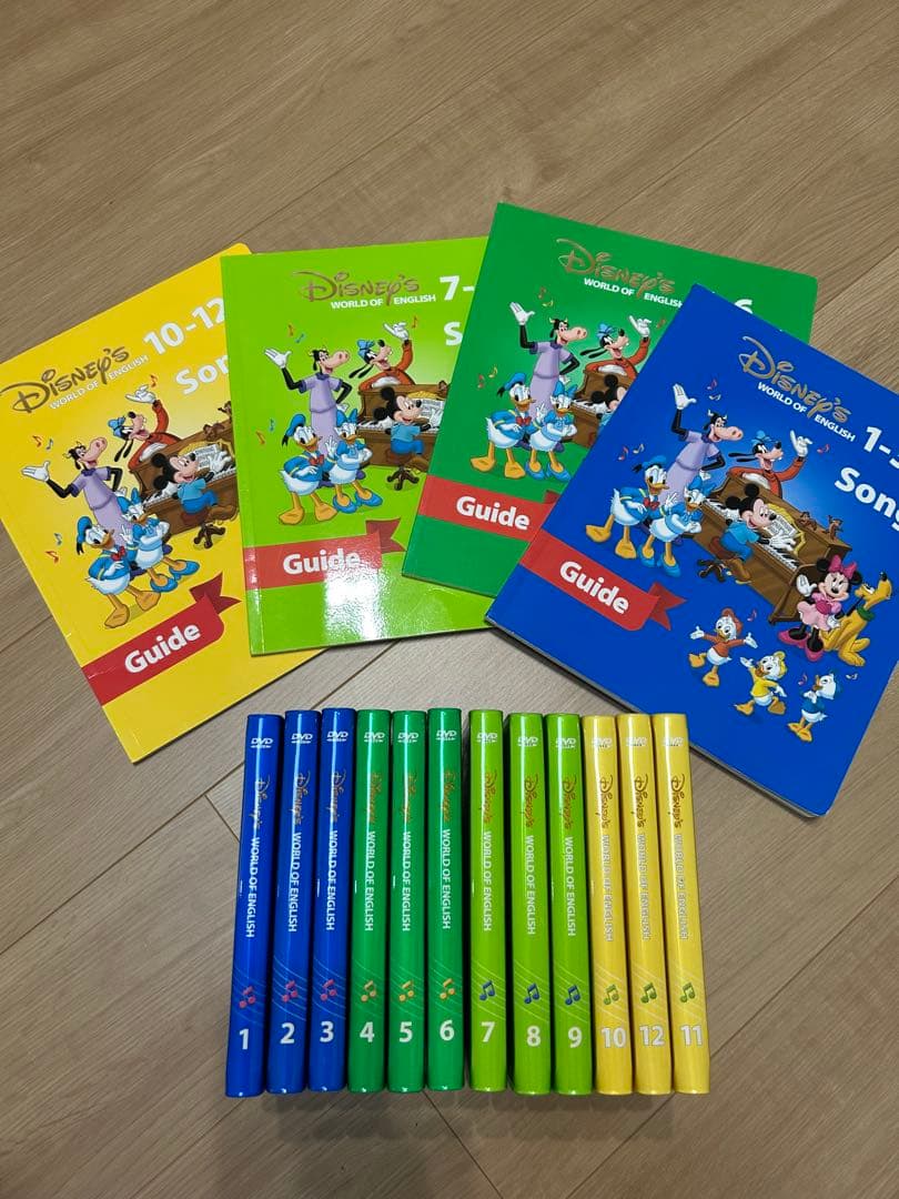 ディズニー　英語システム　DWE シングアロング　DVD