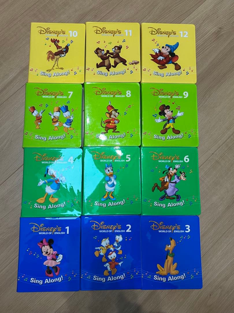 ディズニー　英語システム　DWE シングアロング　DVD