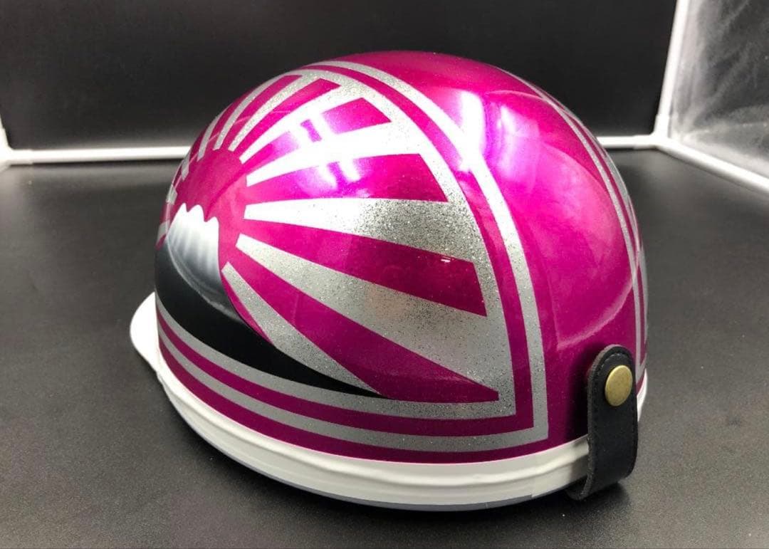 コルク半　カスタム　富士日章 キャンディピンク　ラメ　高級クリヤ　送料無料