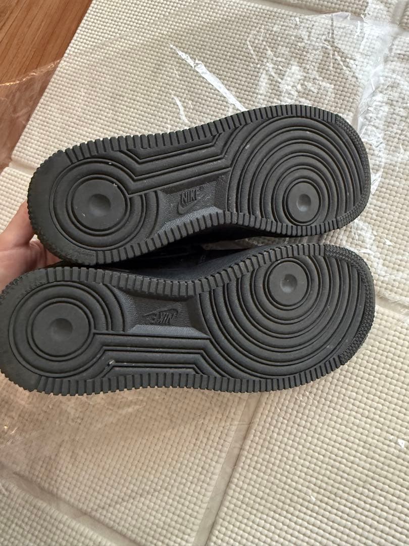 【NIKE 】AIR FORCE 1 オールブラック 23.5cm