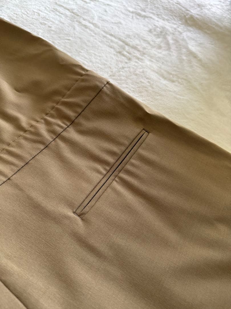 【新品未使用】DÉPAREILLÉ ウールツイルショートスリーブコンビネゾン