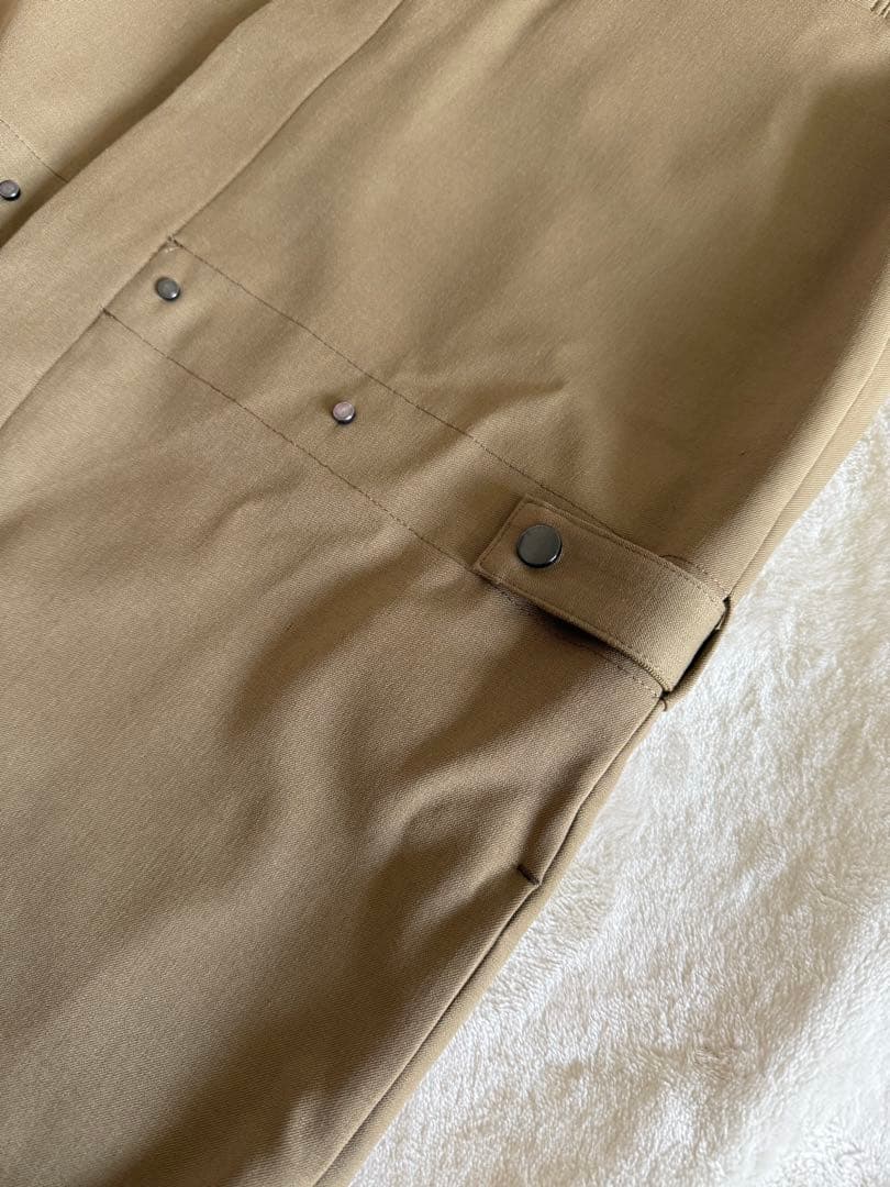 【新品未使用】DÉPAREILLÉ ウールツイルショートスリーブコンビネゾン