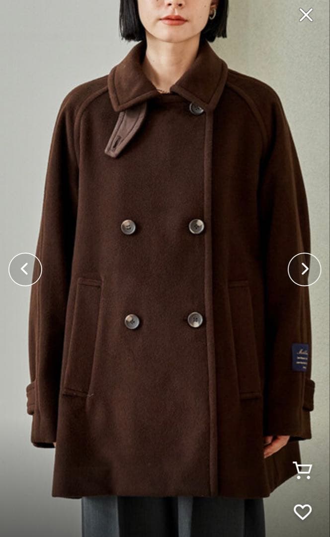 10日までFREAK'S STORE 3WAY ウール ミドル ジャケットコート