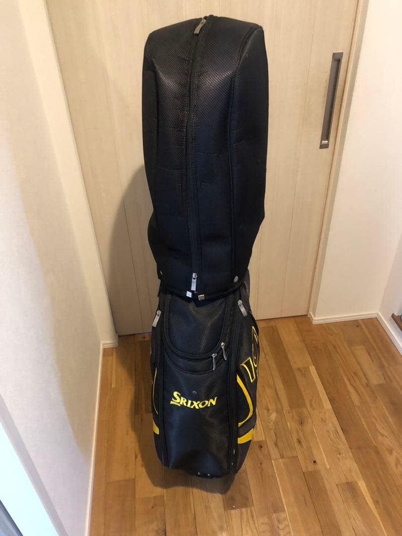 Srixon キャディバッグ 黒/黄