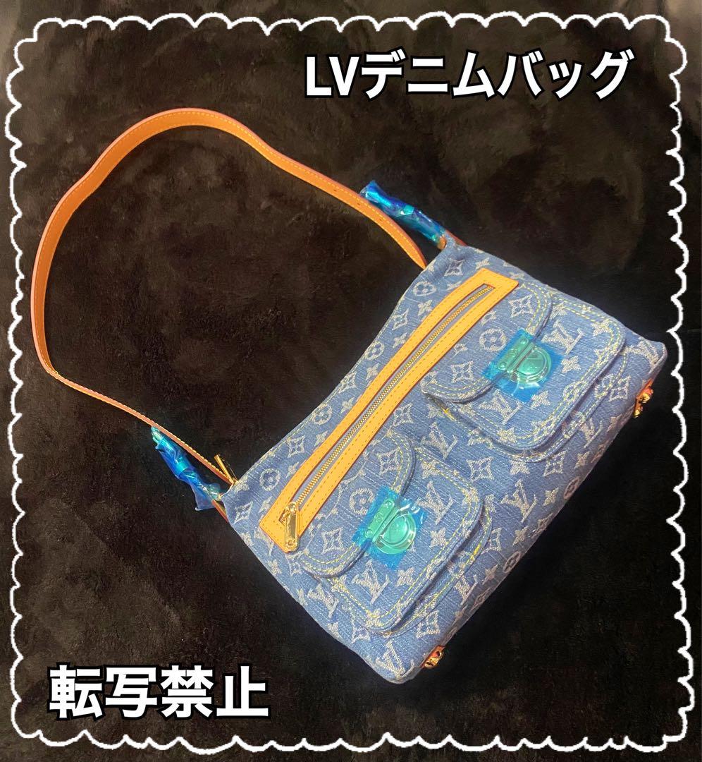 あ*や様 新品☆LVデニムモノグラムショルダーバッグ☆非売品☆お洒落♡