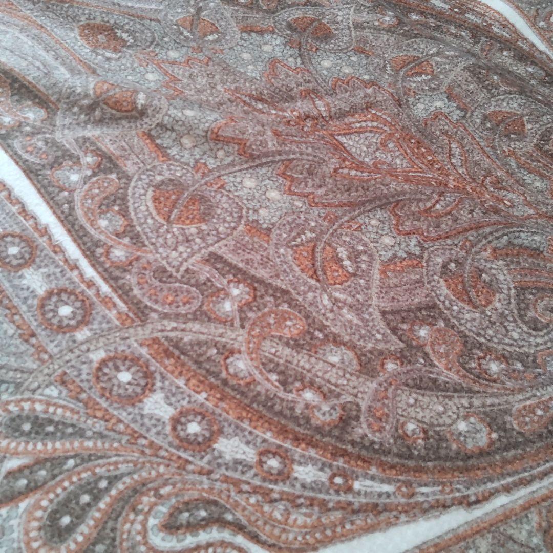 未使用 タグ付 カシミヤ100％ コロンボ×ミラショーン ペイズリー ストール