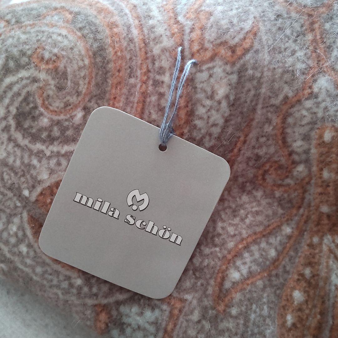 未使用 タグ付 カシミヤ100％ コロンボ×ミラショーン ペイズリー ストール