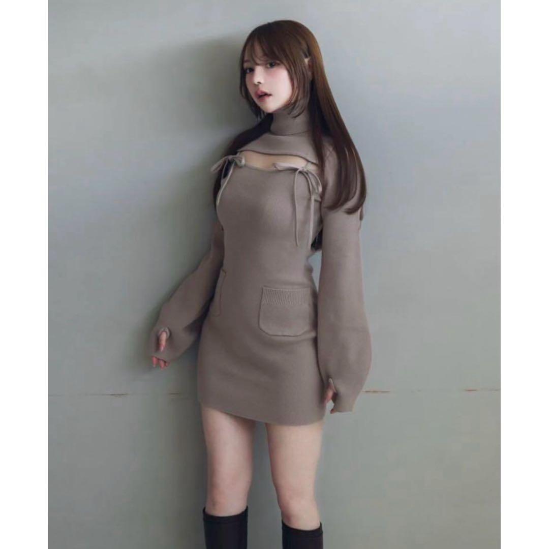 andmary べべミニドレス　ブラック