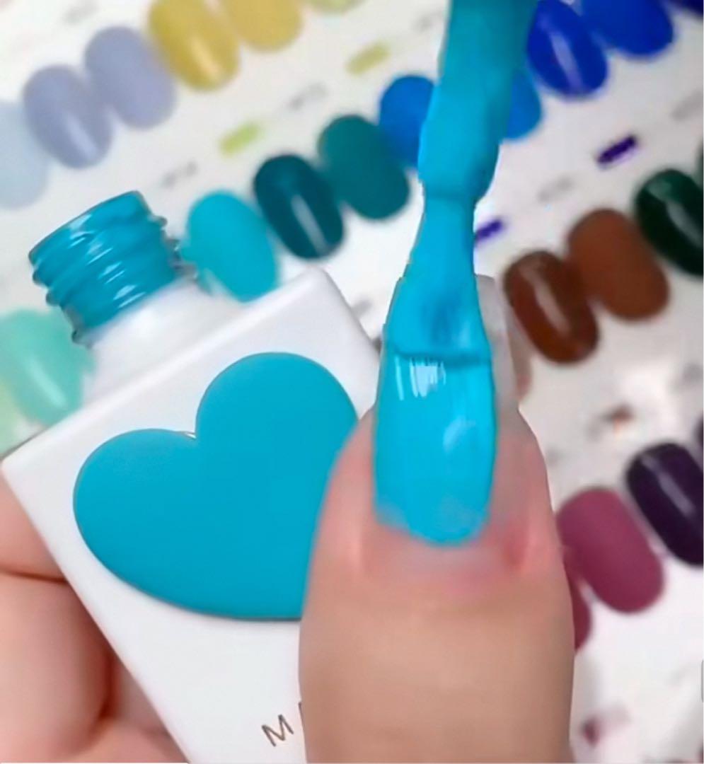 【58色セット】MACARON ジェルネイル＋ネイルシール付き／プロ用にも